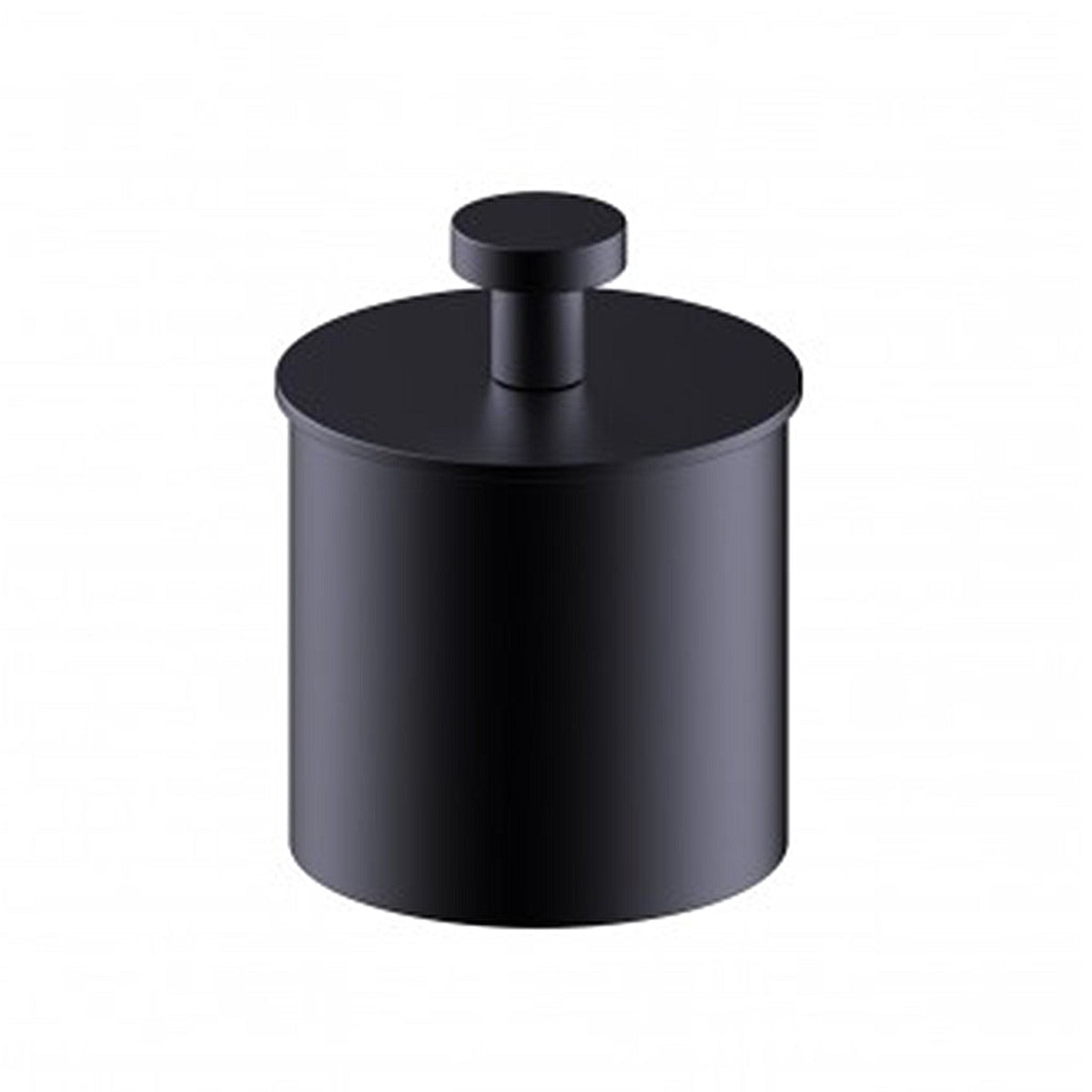 Oslo Small Cotton Box - Free Standing - 5 BrassMatt Black