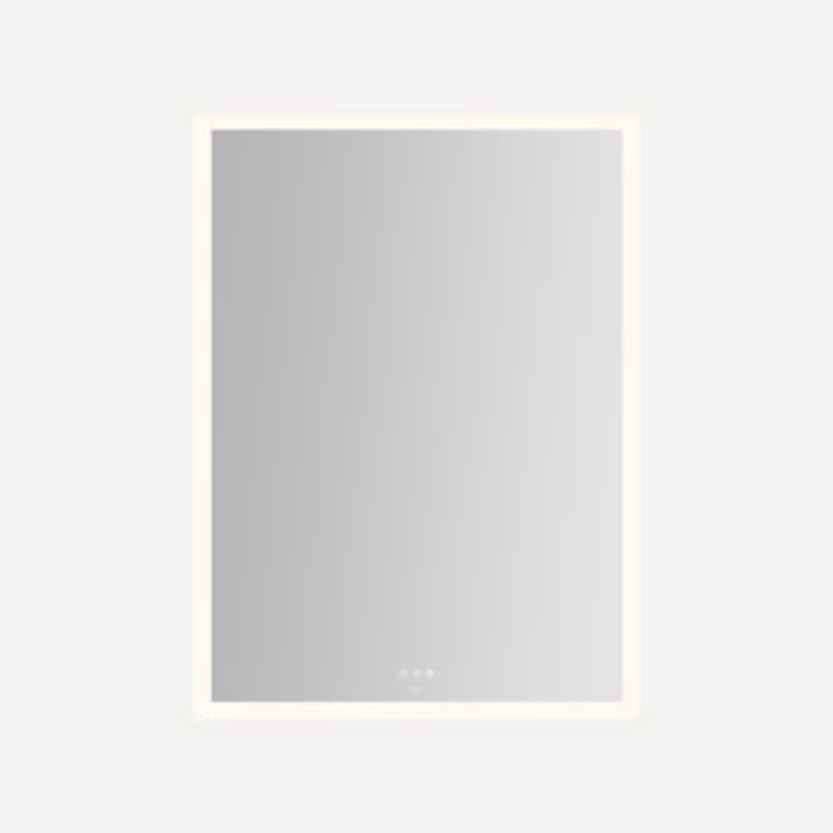 Robern IM3648RPFPDT Instinct Lighted Mirror 36 x 48 x 78 Rectangle Perimeter Light Pattern TUN Lighting Warm White (2700K) to Cool White (5600K) Dimmable Defogger