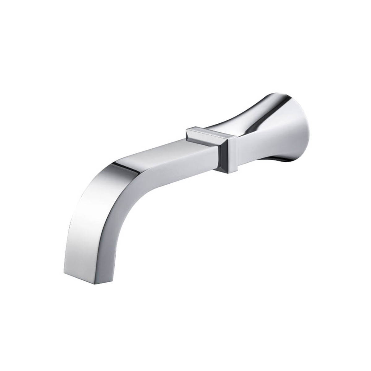 Serie 230 Tub Spout - Wall Mount - 8 BrassPolished Chrome