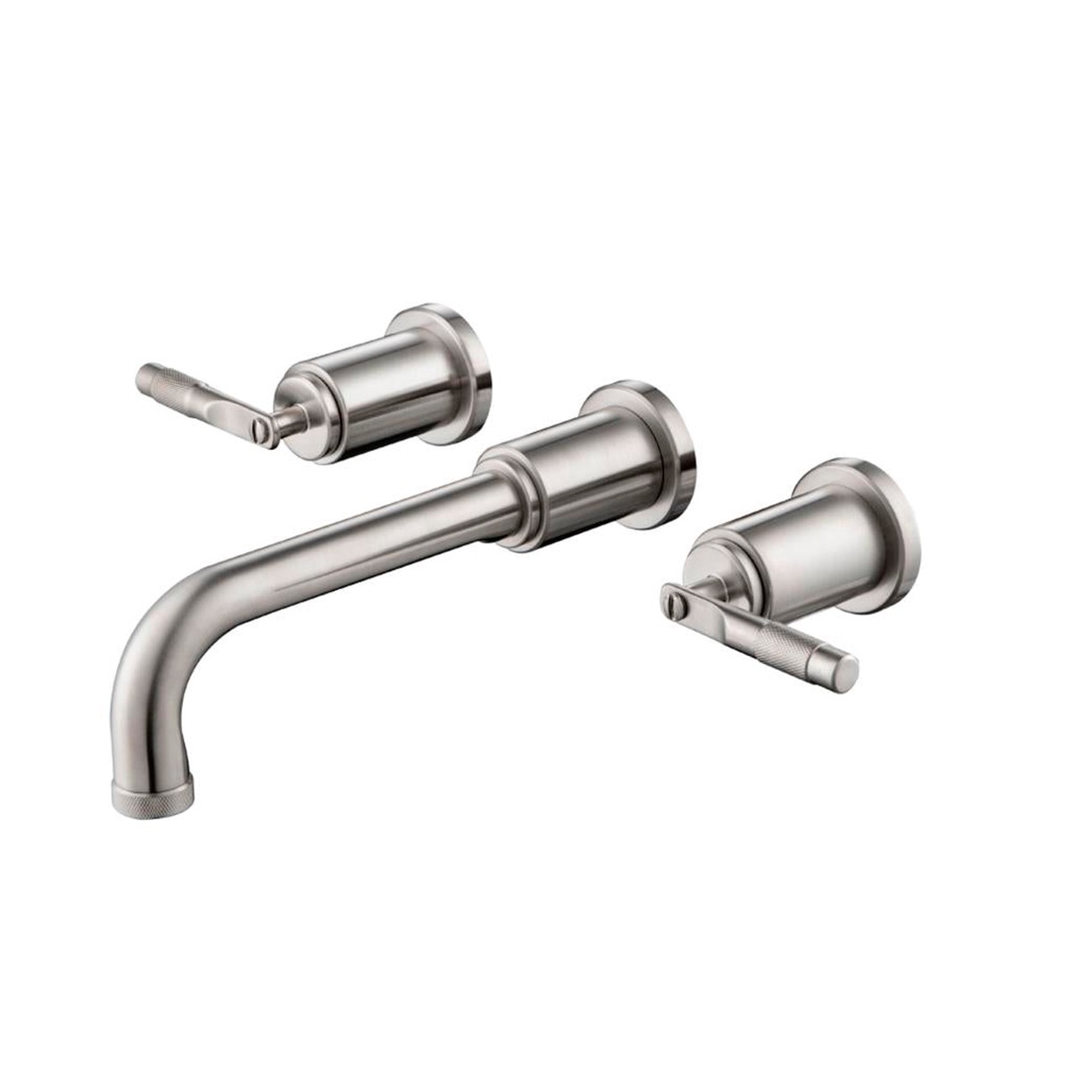 Serie 250 Complete Tub Faucet - Widespread-Wall Mount - 8 BrassBrushed Nickel