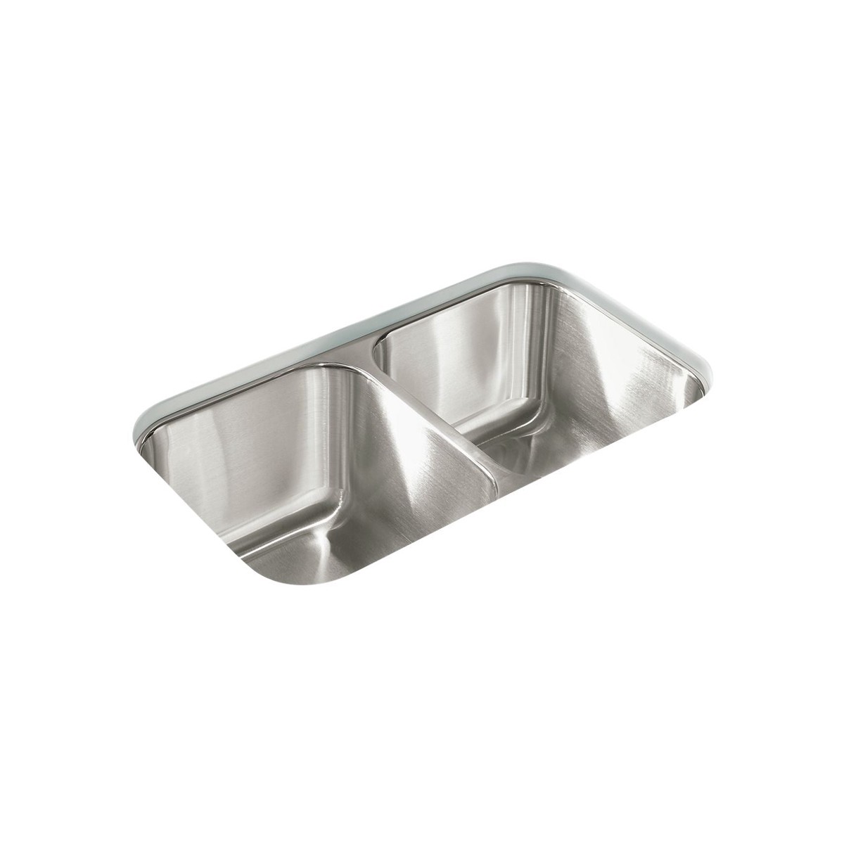 Sterling 11406 McAllister 32 Undermount Double-bowl Kitchen Sink 
