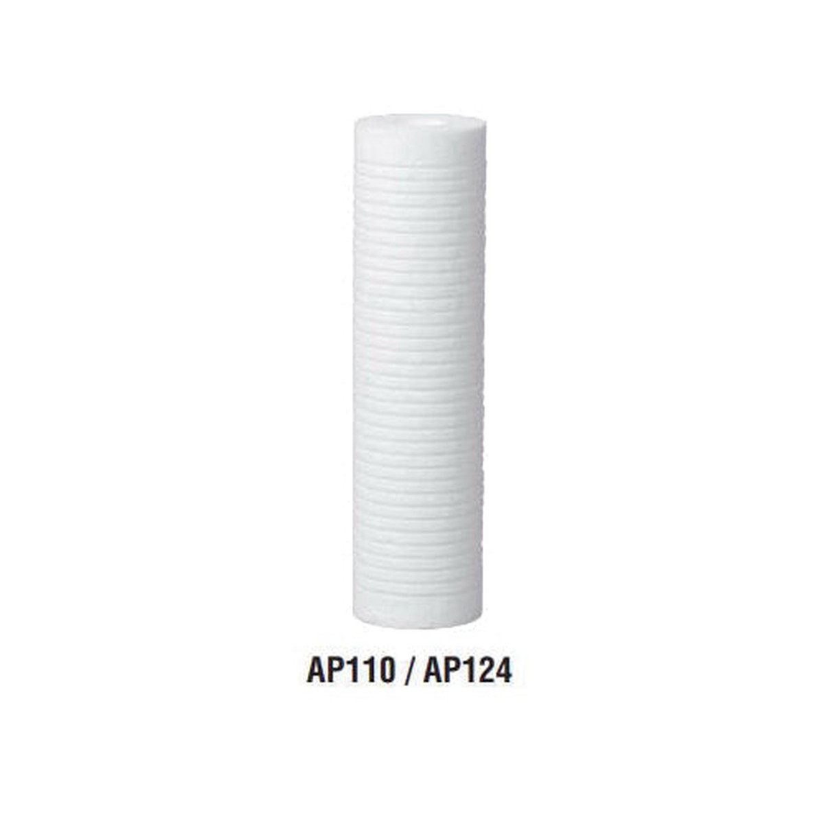 3M AP110 Filter Cartridge 5 um 2-12 in Dia 9-34 in H
