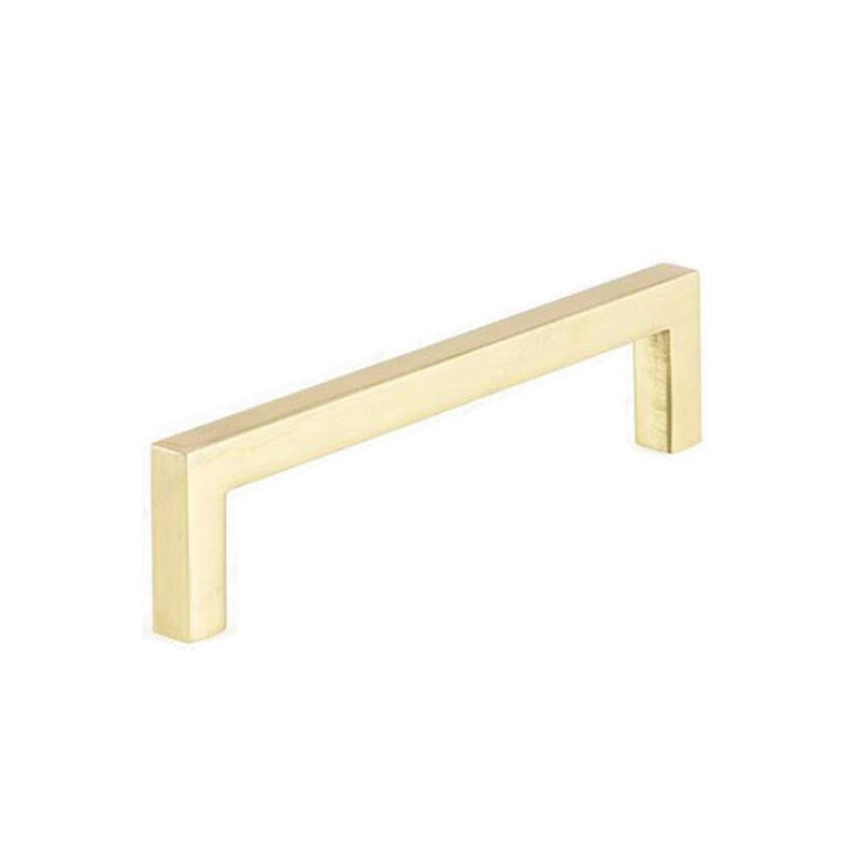 Aluminum Cabinet Pull Handle - Cabinet Mount - 8 BrassBrushed Gold