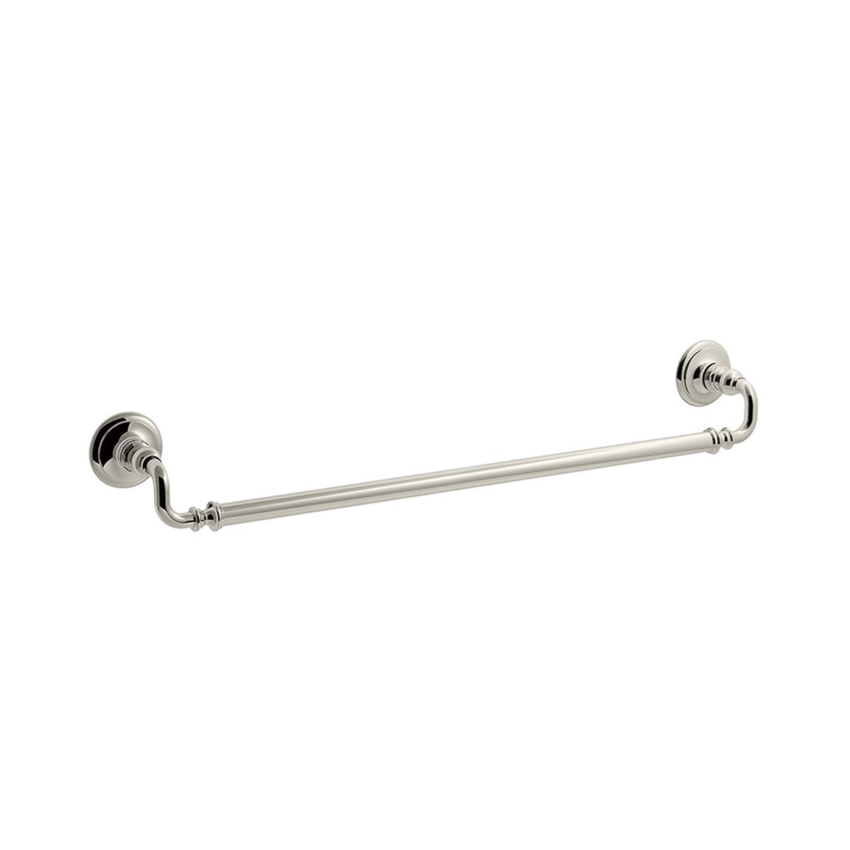 Artifacts Towel Bar - Wall Mount - 24 BrassPolished Nickel