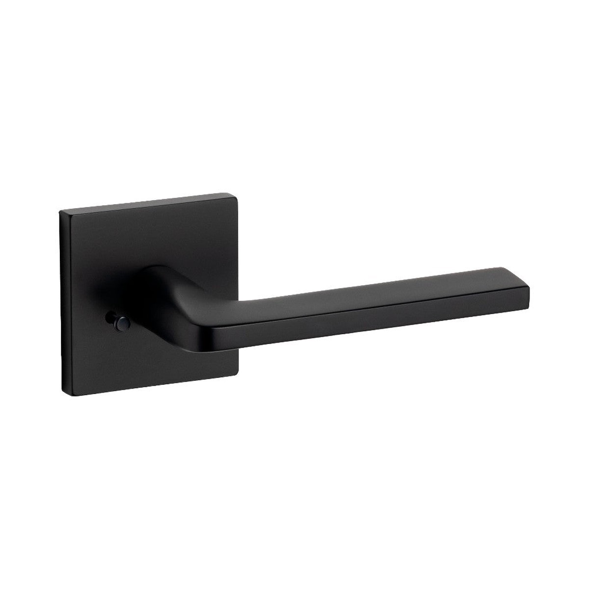 Athena Square Concealed Privacy Door Leverset - Door Mount - 6 BrassMatt Black