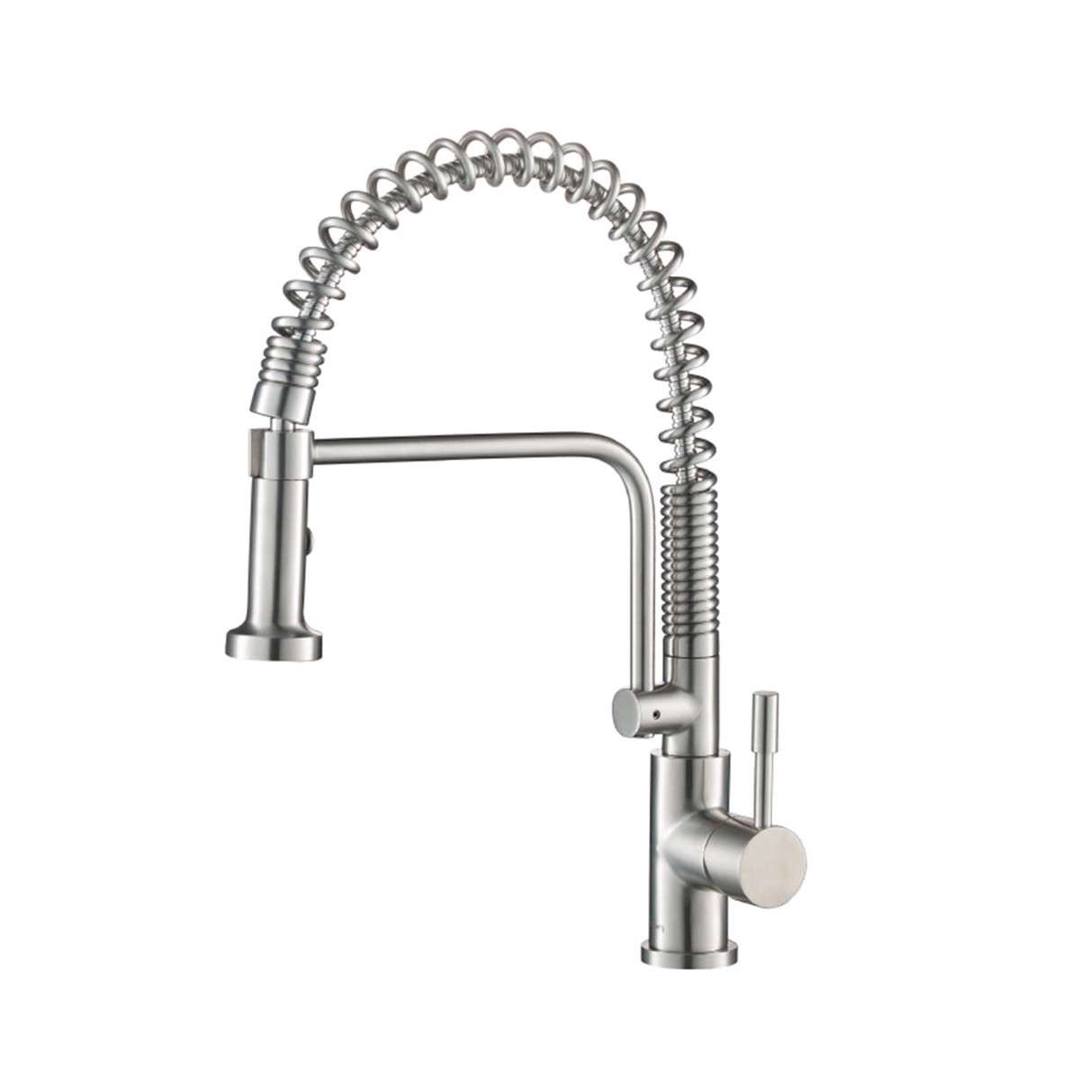 Caso Semi-Professional Dual Spray Pull Out Kitchen Faucet - Single Hole - 20 Stainless SteelStainless Steel