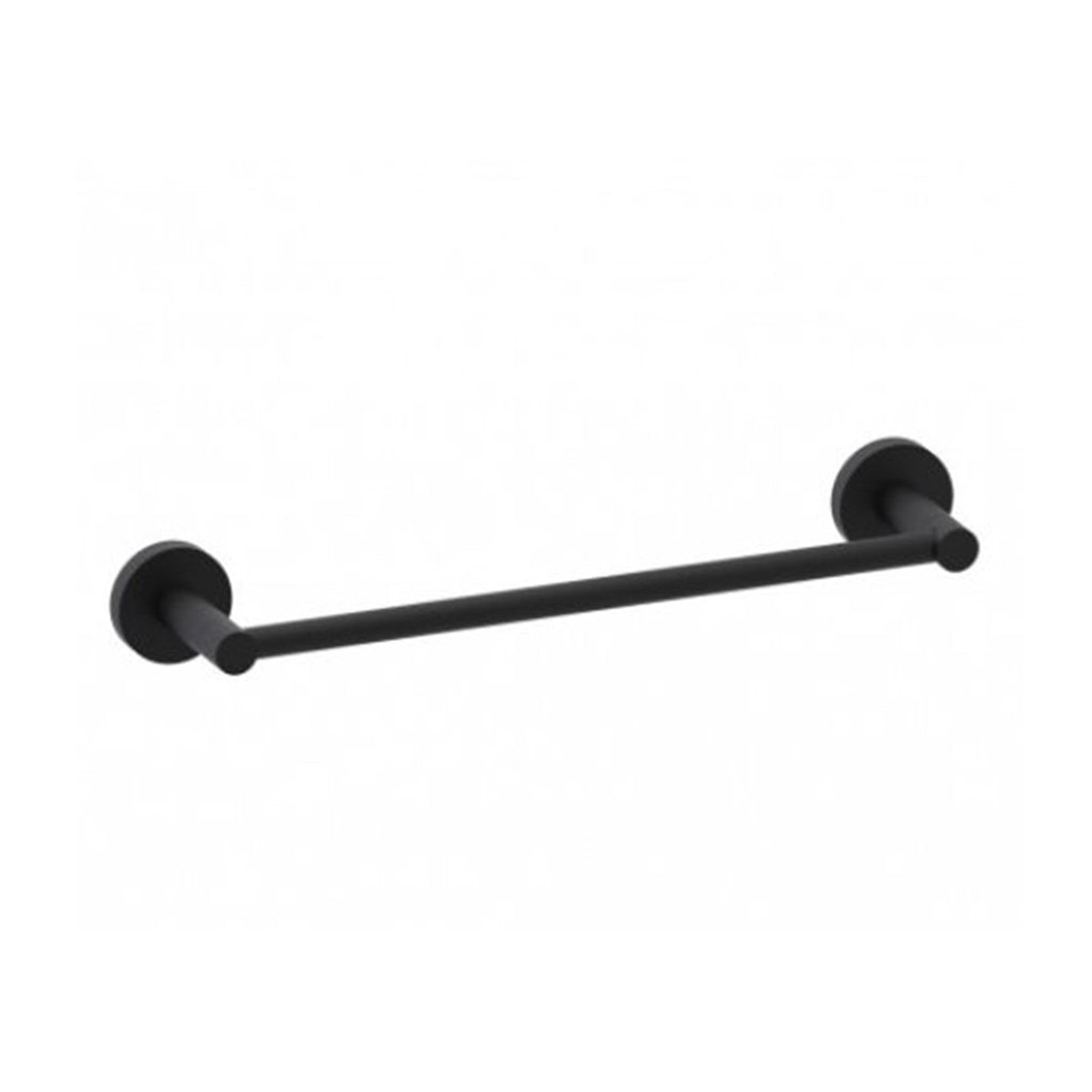 Circo Single Towel Bar - Wall Mount - 12 BrassMatt Black