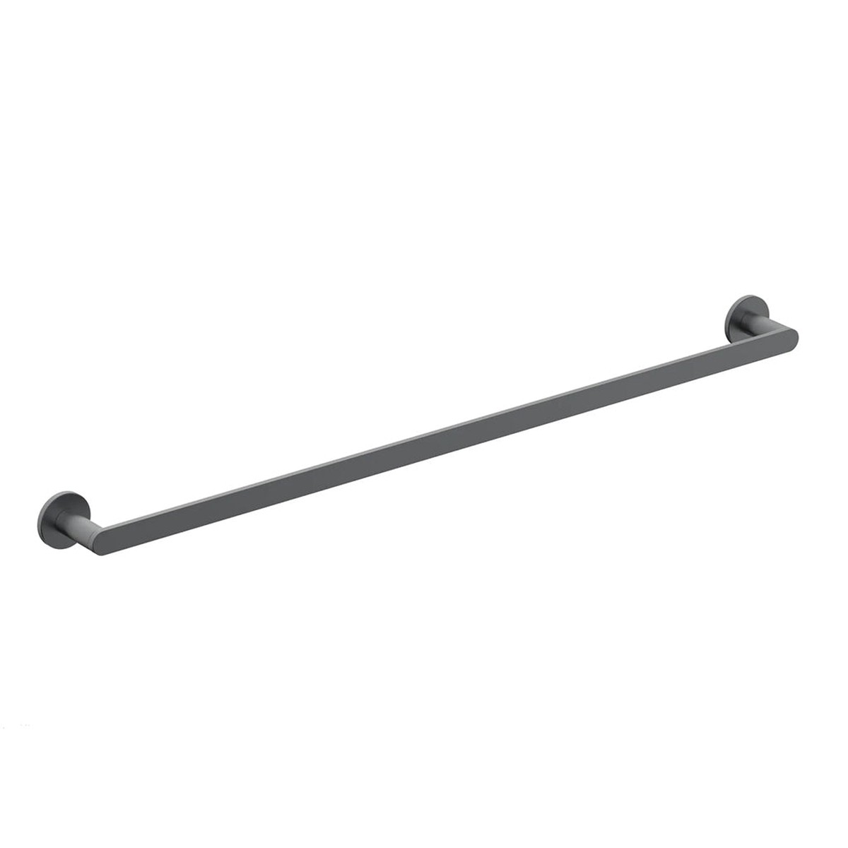 Contemporary Single Towel Bar - Wall Mount - 30 BrassGun Metal