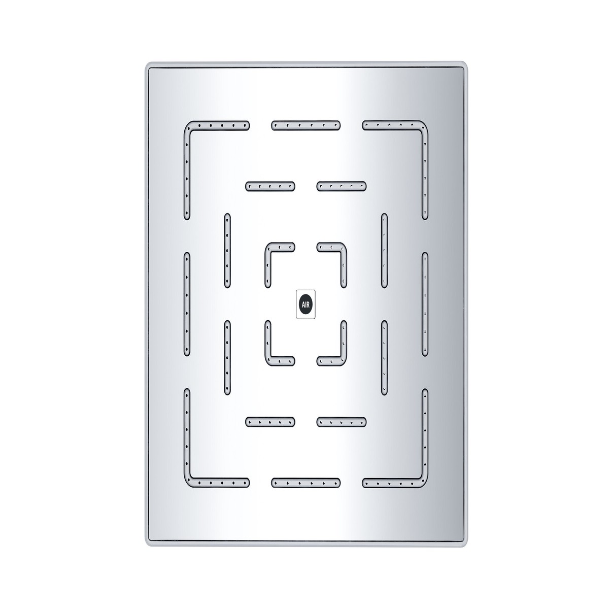 Dawn Single Function Square Rain Showerhead