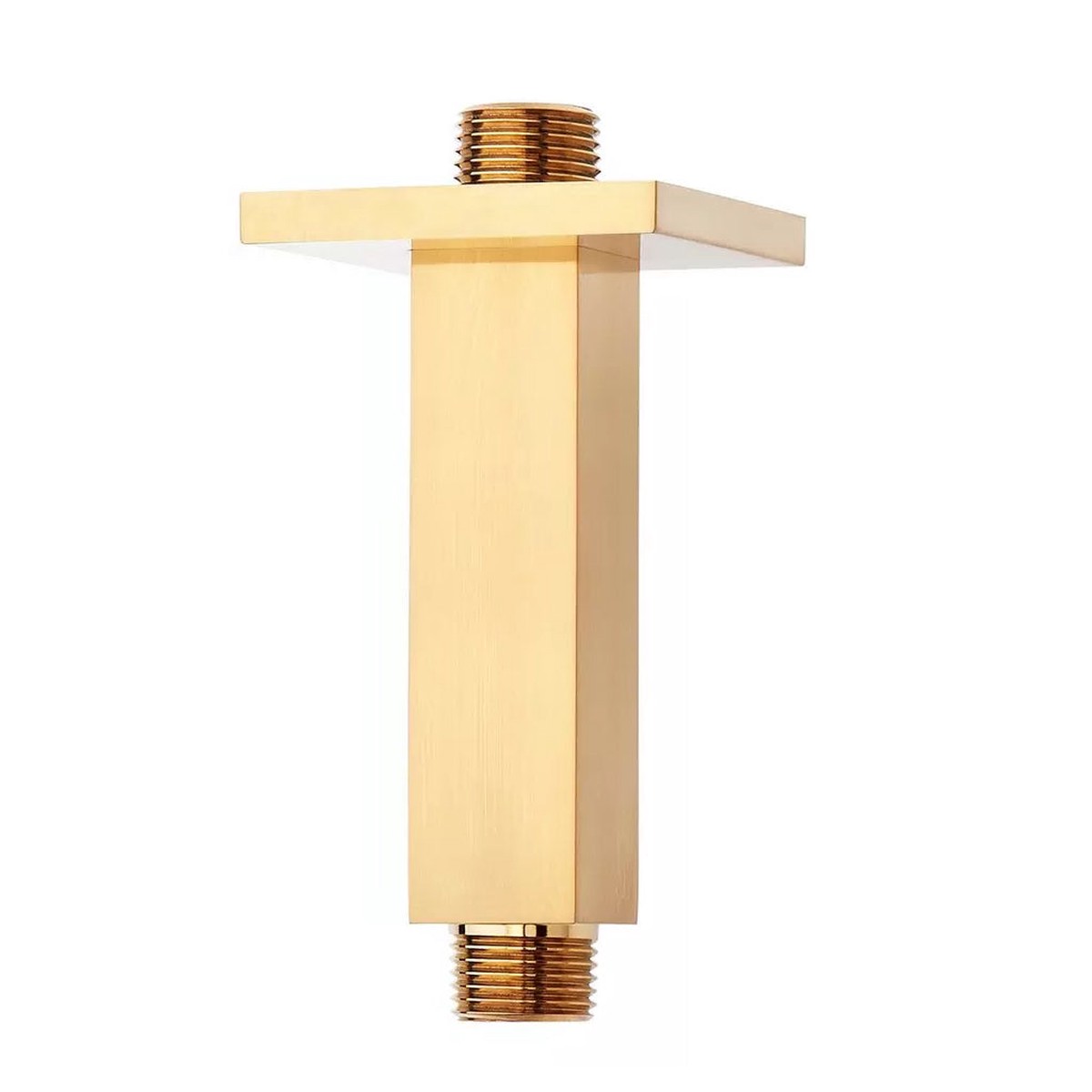 Devon Shower Arm - Ceiling Mount - 4 BrassSatin Brass