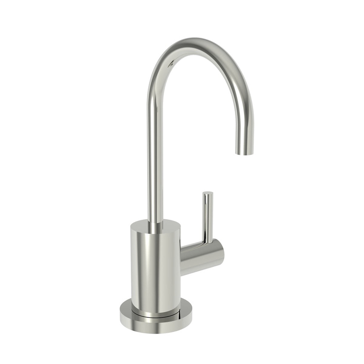 East Linear Cold Water Dispenser Kitchen Faucet - Single Hole - 10 BrassPolished Nickel