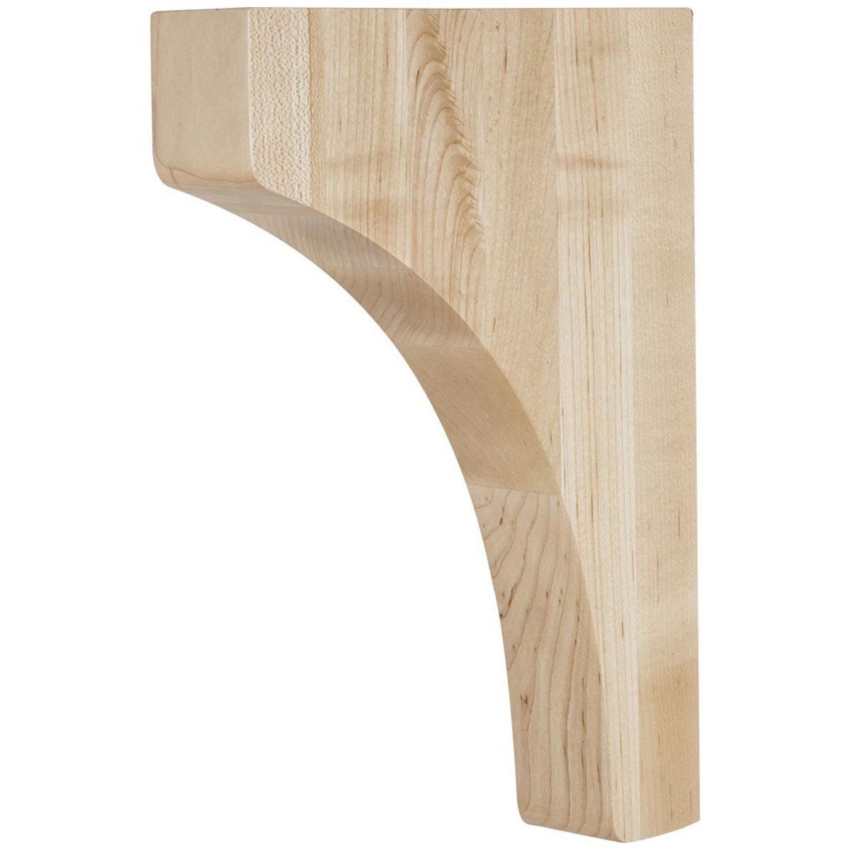 Hardware Resources 1-34 x 8 x 11 Hard Maple Minimalist Corbel