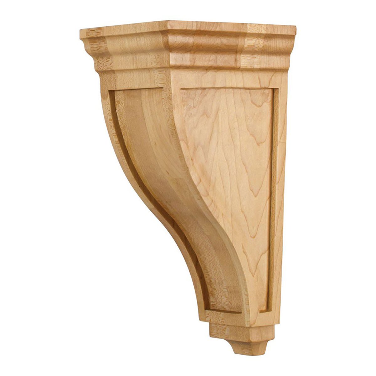 Hardware Resources 4-38 x 5 x 10 Hard Maple Arts and Crafts Corbel