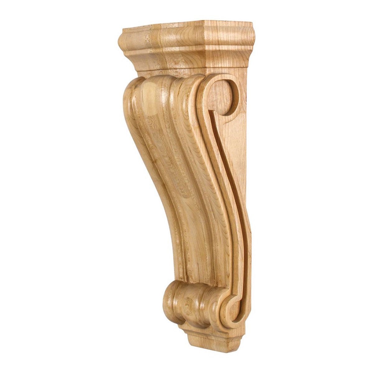 Hardware Resources 5-12 x 3-12 x 14 Alder Smooth Profile Scrolled Corbel