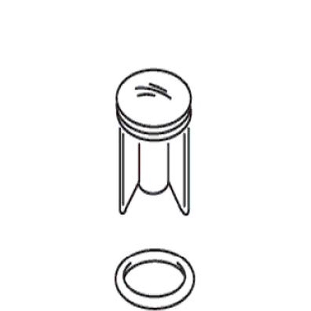 KOHLER K-21318 Tub Drain Stopper