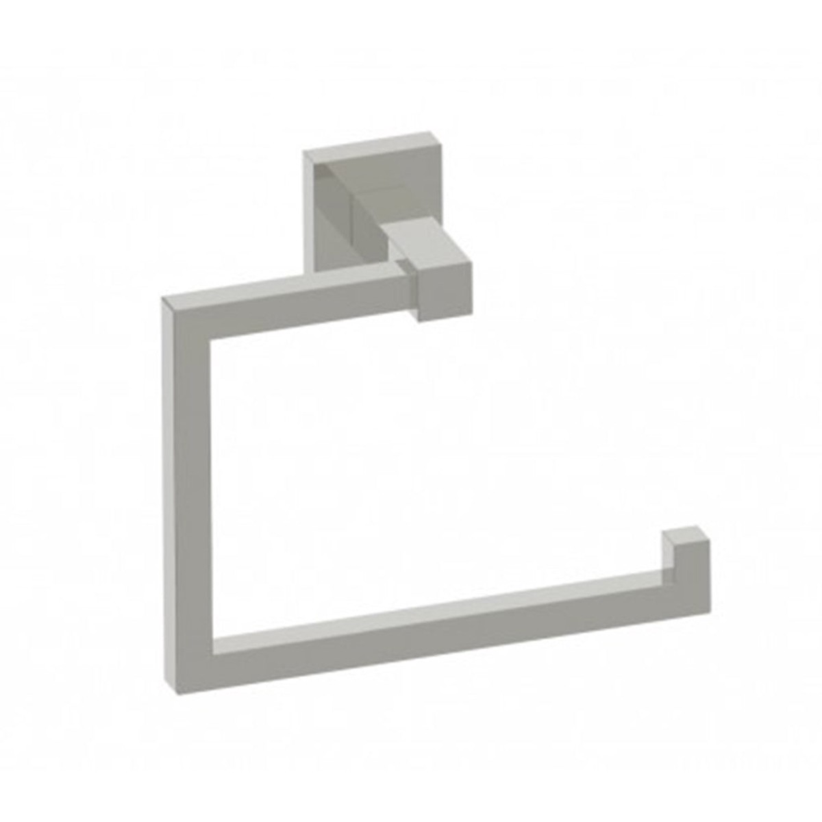 London Towel Ring - Wall Mount - 7 BrassPolished Nickel