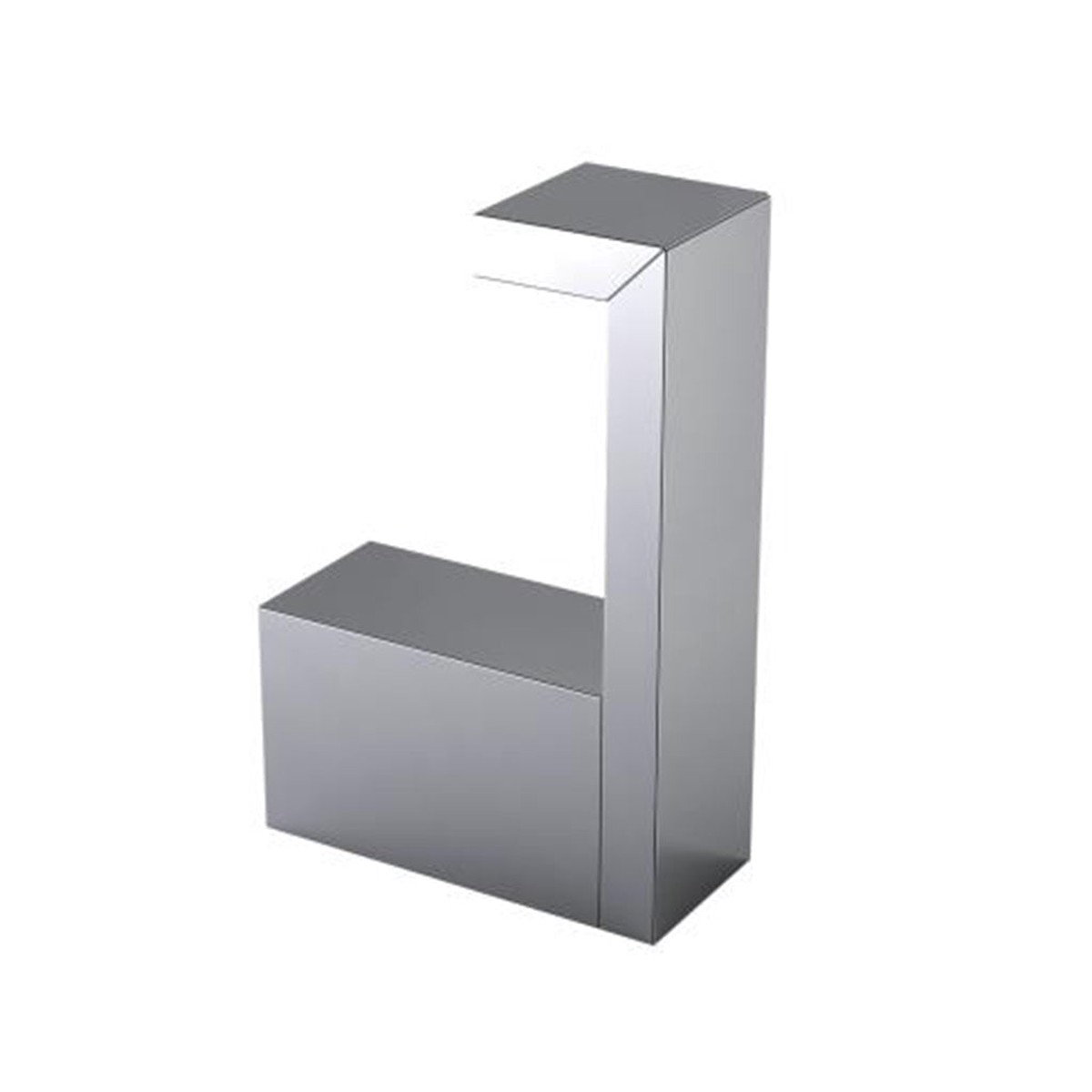 Munich Single Hook - Wall Mount - 3 BrassPolished Chrome