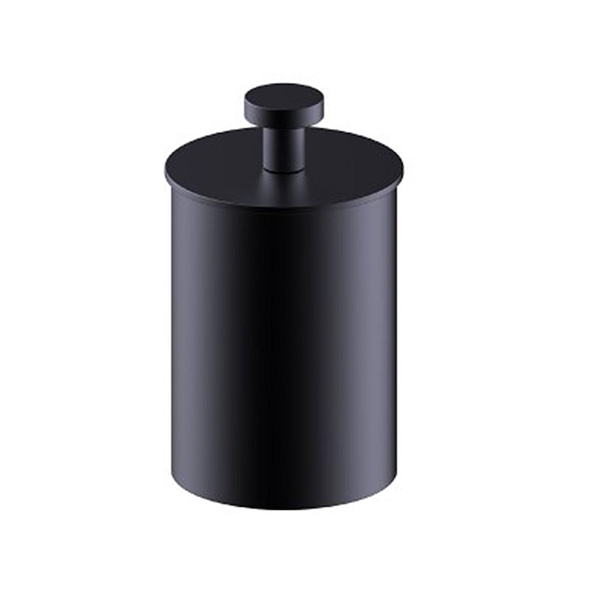 Oslo Large Cotton Box - Free Standing - 6 BrassMatt Black