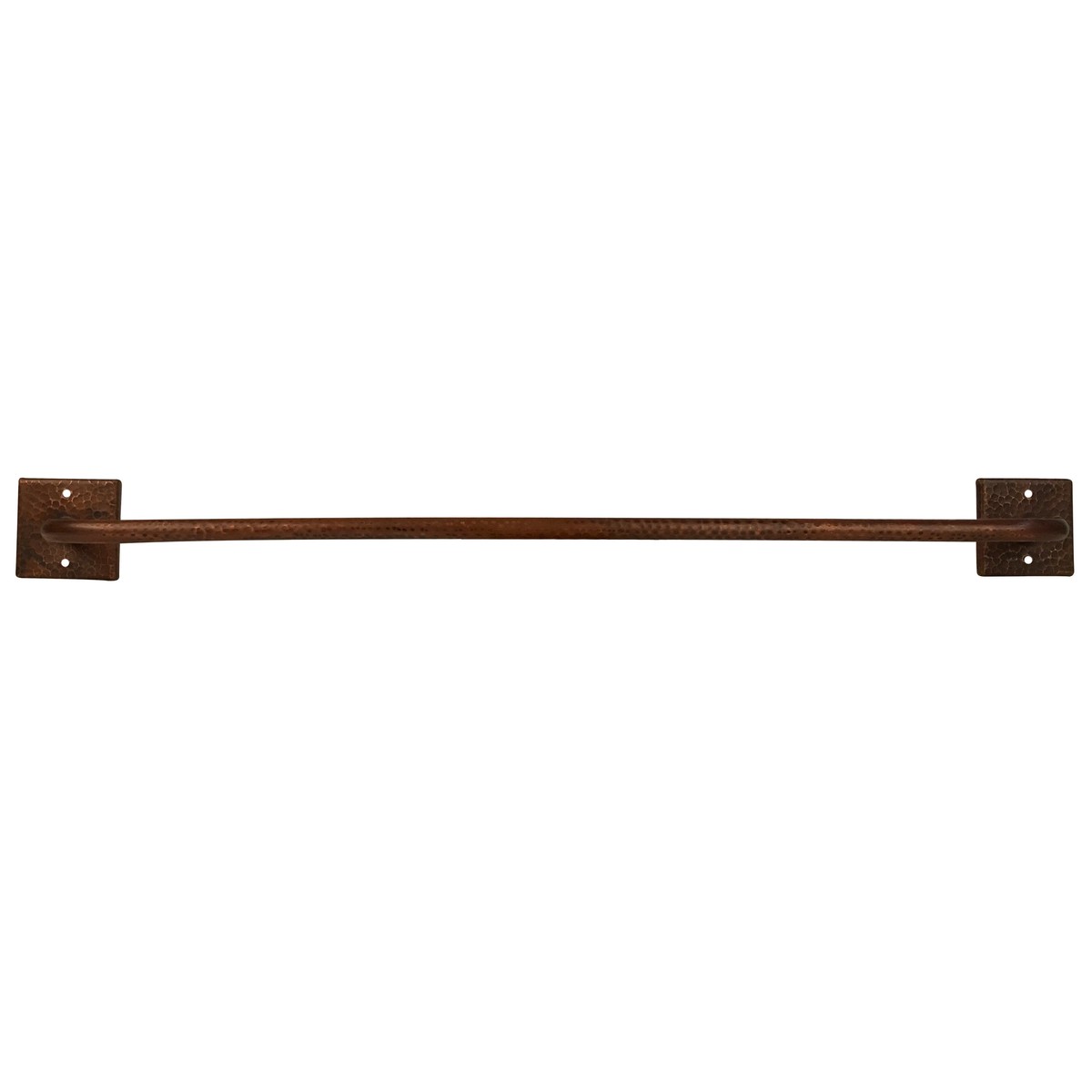 Premier Copper Products 30 Hand Hammered Copper Towel Bar