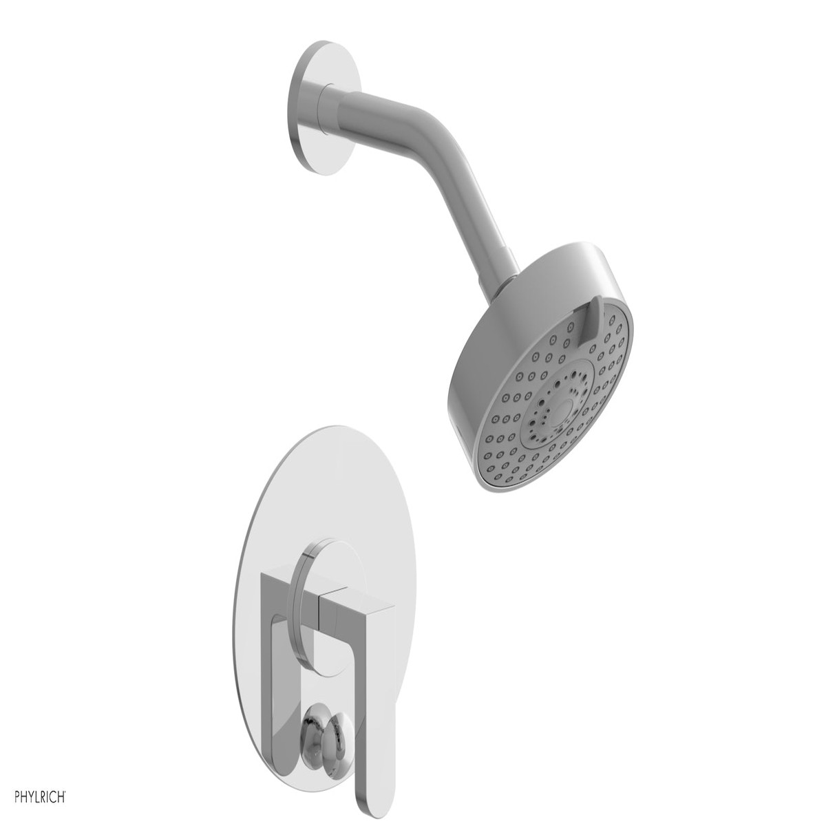 ROND Pressure Balance Shower and Diverter Set (Less Spout) Lever Handle 4-573