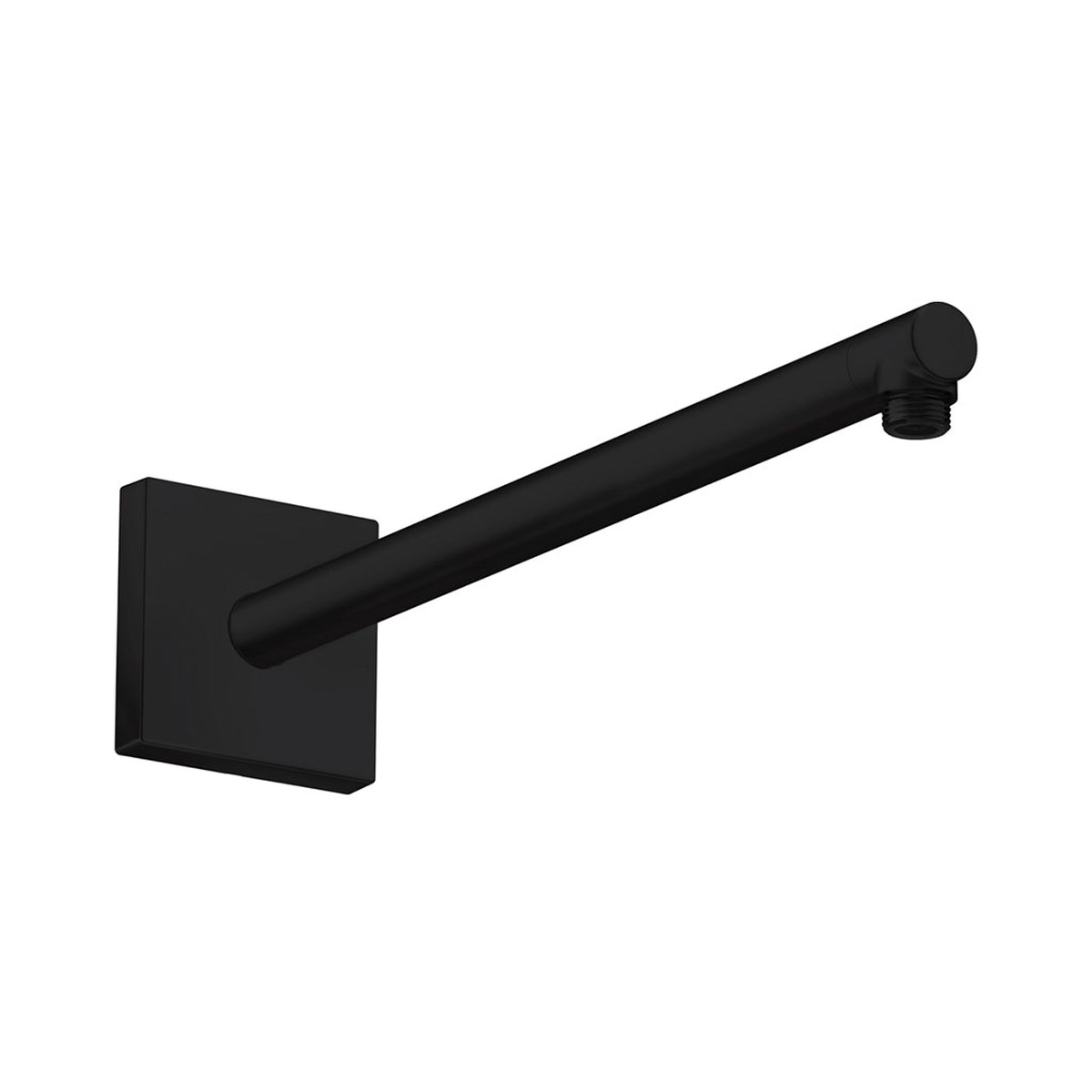 Showersolutions Shower Arm - Wall Mount - 15 BrassMatt Black