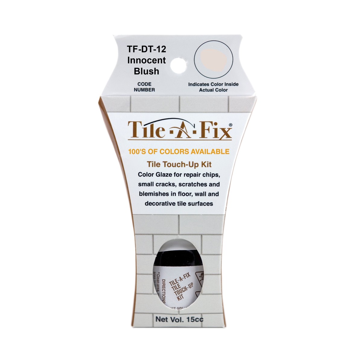 TF-DT-12 Tile-A-Fix Tile Touch Up Repair Glaze - Daltile Innocent Blush