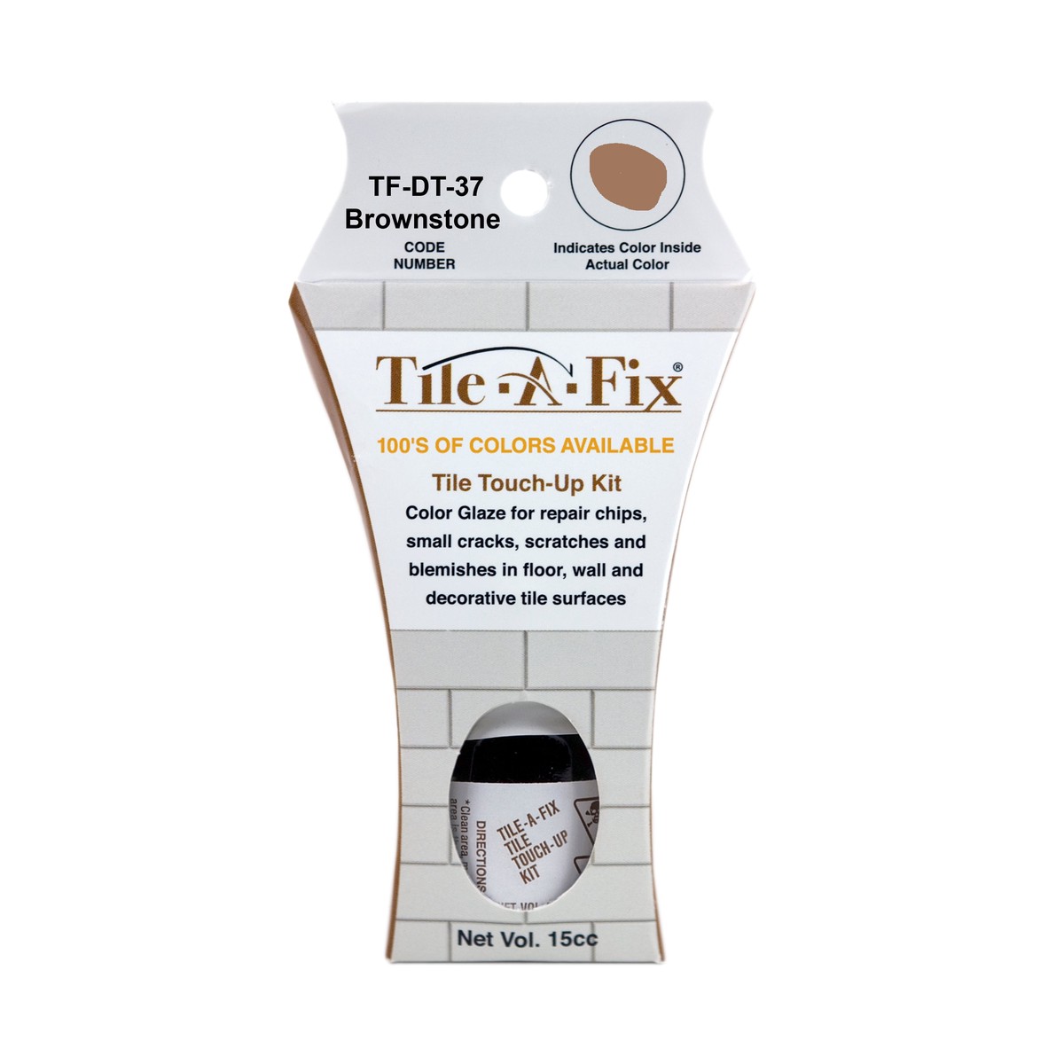 TF-DT-37 Tile-A-Fix Tile Touch Up Repair Glaze - Daltile Brownstone