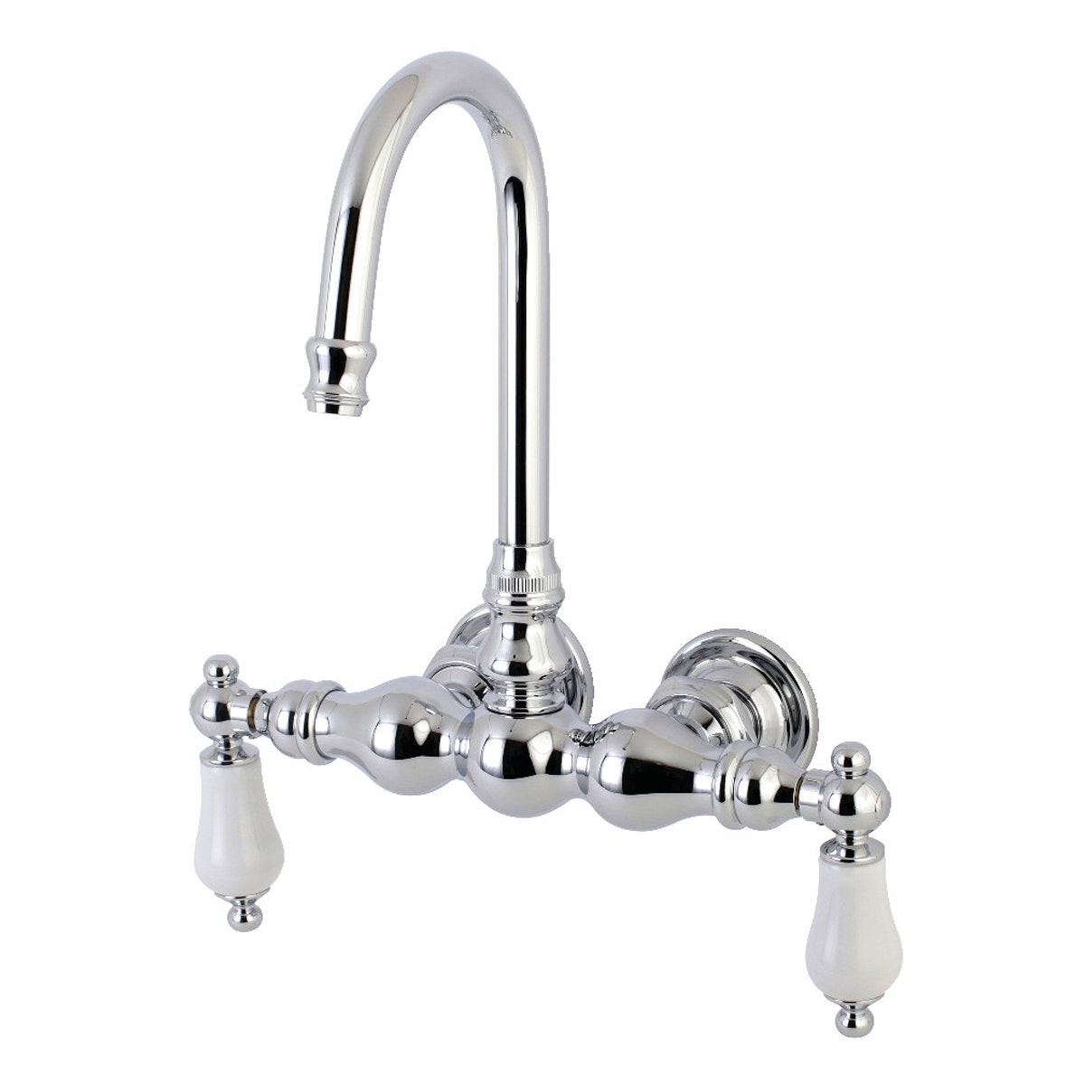 Aqua Vintage AE5TX-P Vintage 3-38-Inch Wall Mount Tub Faucet