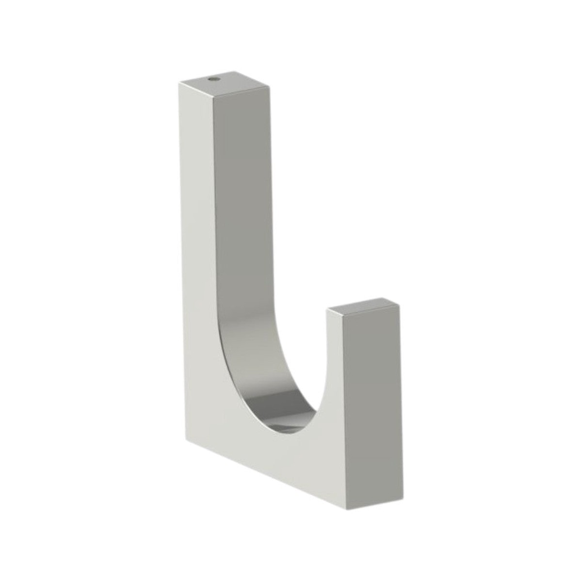 Munich Large Coat Hook - Wall Mount - 5 BrassPolished Nickel
