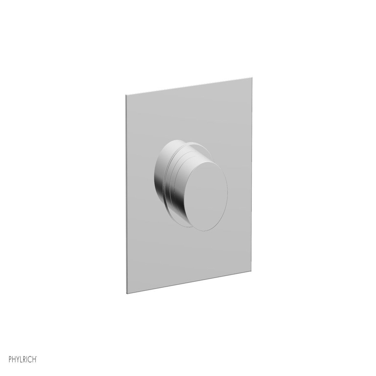 BASIC II 12 Mini Thermostatic Square Shower Trim Smooth Handle 4-177