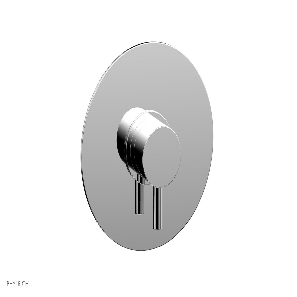 BASIC II 34 Thermostatic Round Shower Trim Lever Handle 4-183
