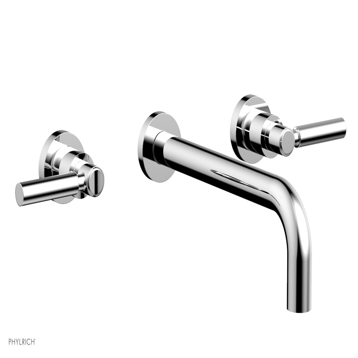 Basic Wall Tub Set 10 Spout - Lever Handles D1130-10