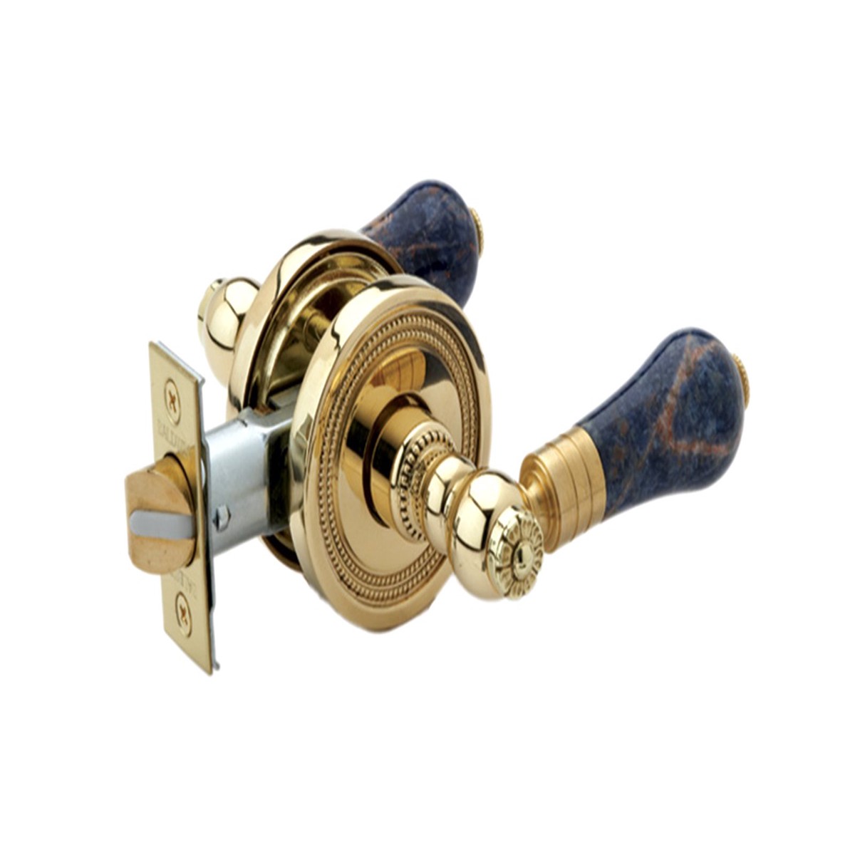 BLEU SODALITE Door Lever Passage Set 5212