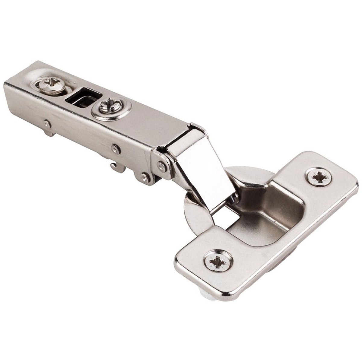 Hardware Resources 110 Degree 0 mm Crank Screw Adjustable Heavy Duty Soft-close Hinge with Press-in 8 mm Dowels (Sold in Packs of 5)