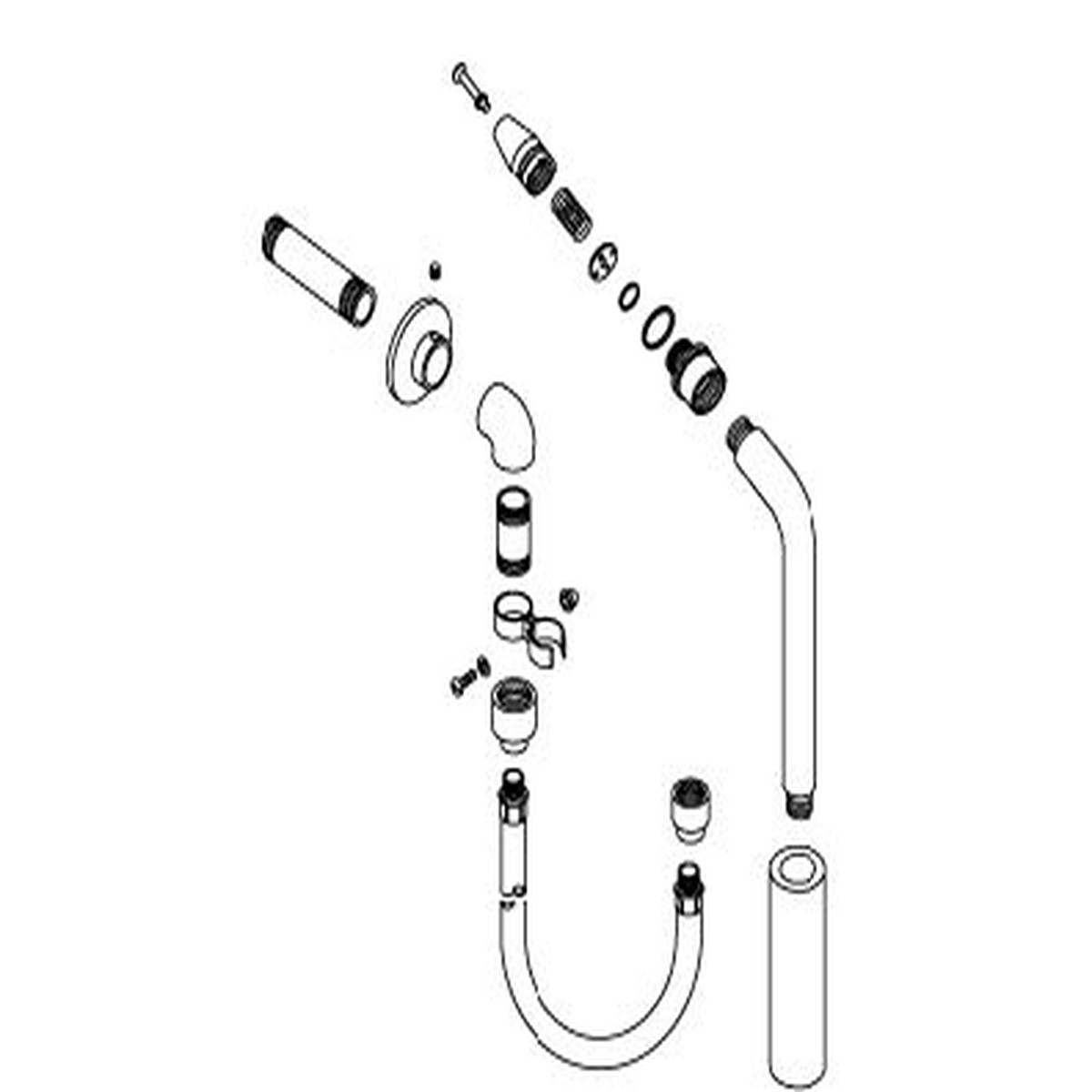 KOHLER K-29672 HoseSpry Sup Assembly