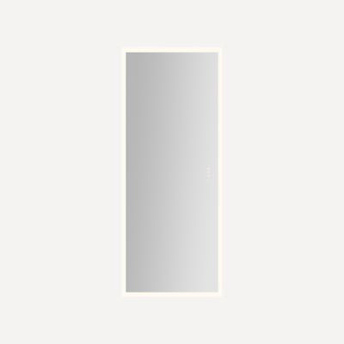 Robern IM3072RPFPDT Instinct Lighted Mirror 30 x 72 x 78 Rectangle Perimeter Light Pattern TUN Lighting Warm White (2700K) to Cool White (5600K) Dimmable Defogger