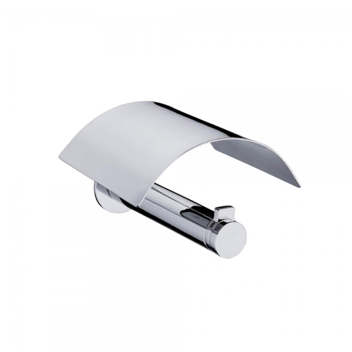Smart Toilet Paper Holder - Wall Mount - 6 BrassPolished Chrome