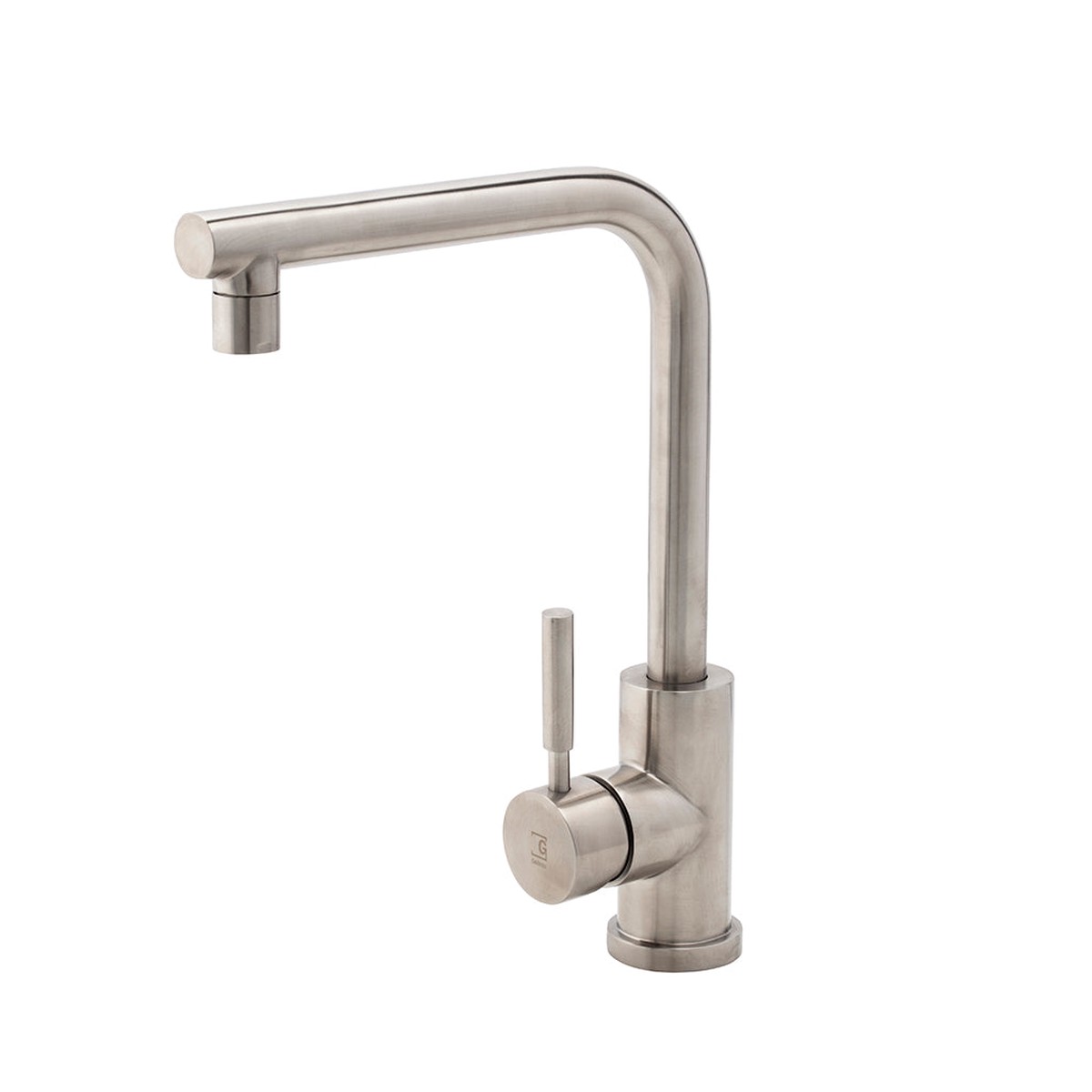 Theo City Kitchen Faucet - Single Hole - 12 Stainless SteelStainless Steel