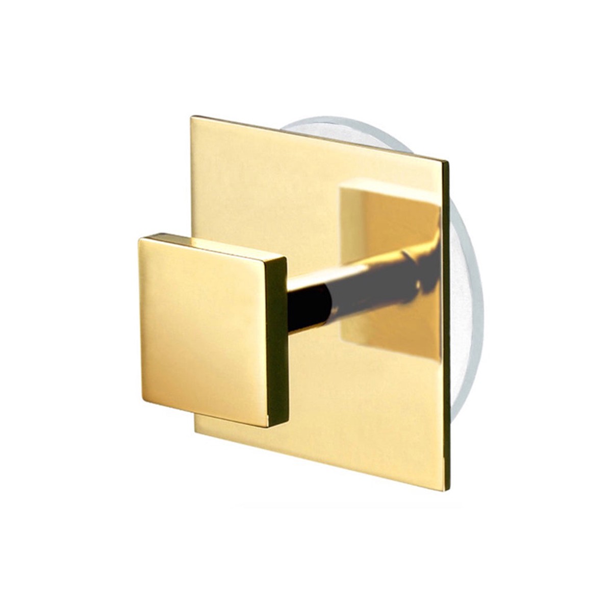 Universal Single Hook - Wall Mount - 2 BrassGold