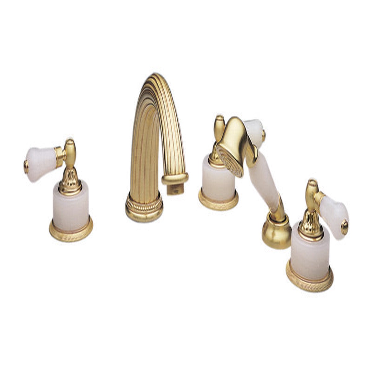 VERSAILLES Deck Tub Set with Hand Shower K2243P1