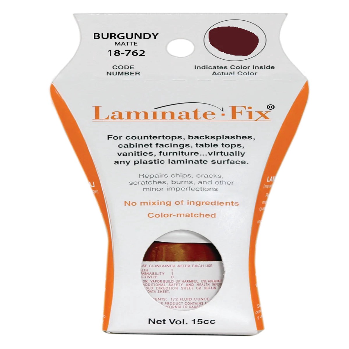 18-762 Burgundy Laminate-Fix Matte Finish