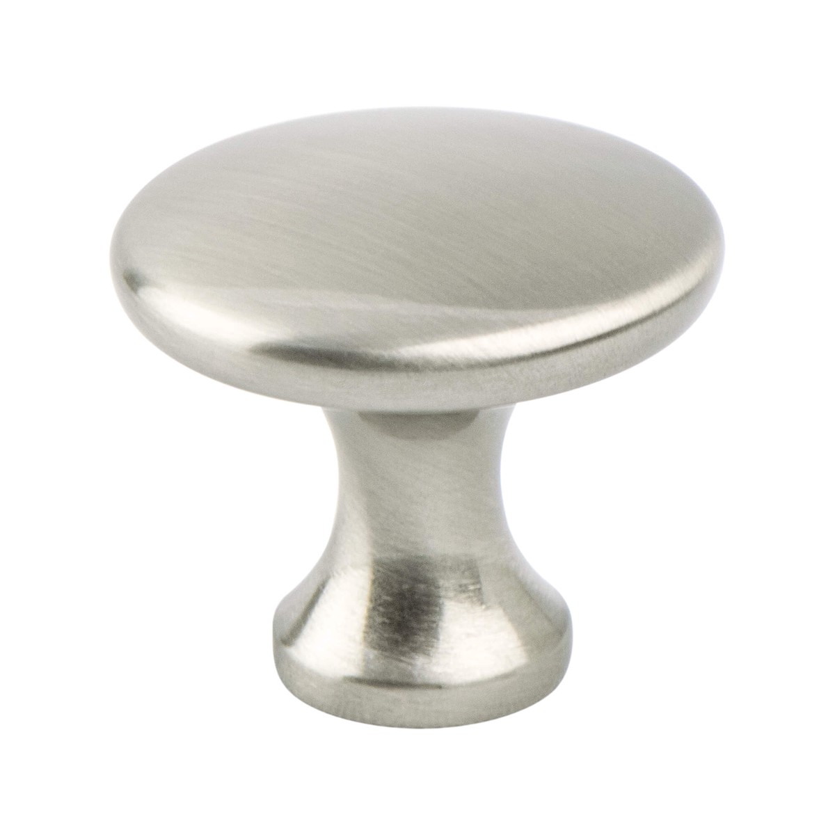 Berenson Contemporary Advantage Five Knob in Brushed Nickel - Round