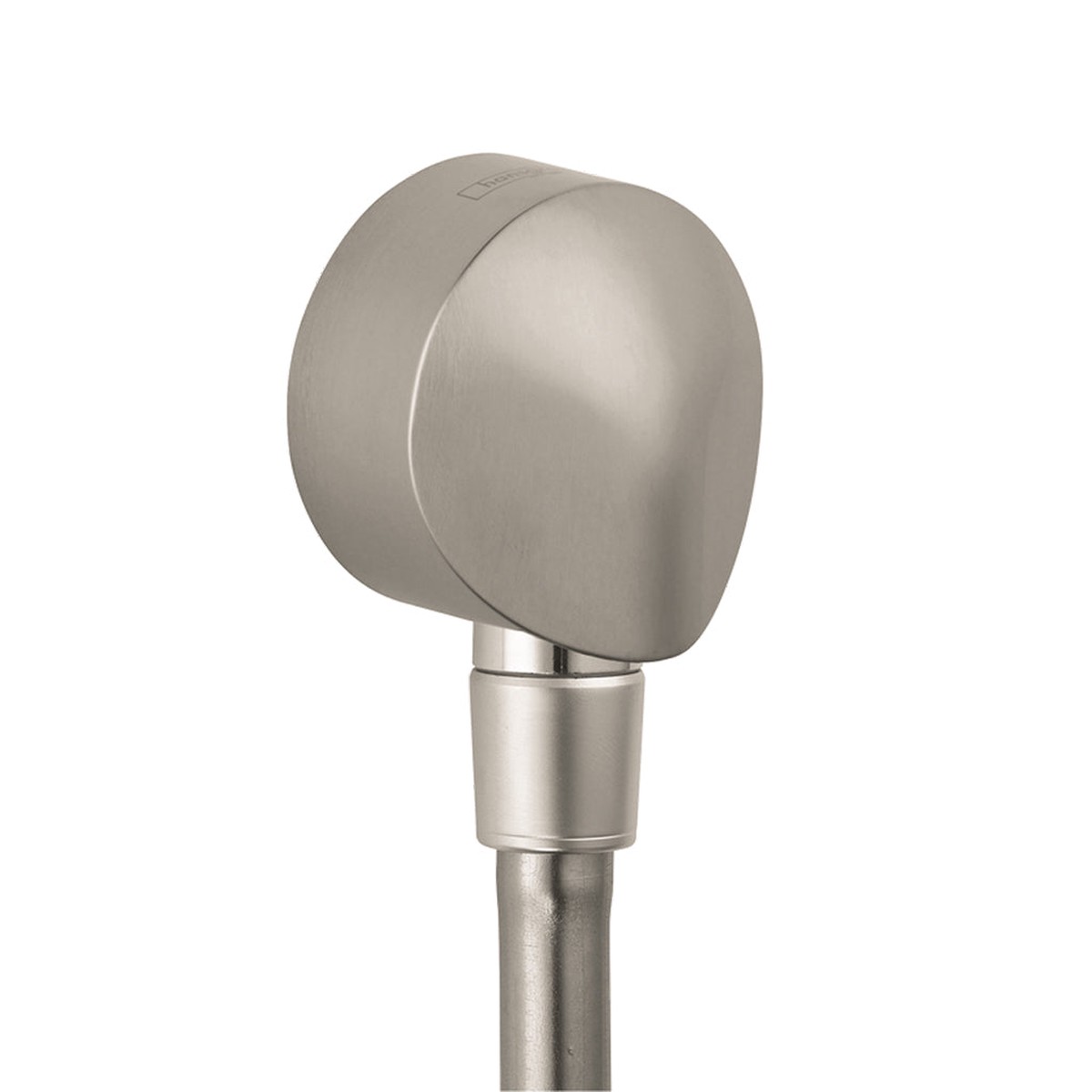 Fixfit Hand Shower Holder Connector - Wall Mount - 3 BrassBrushed Nickel