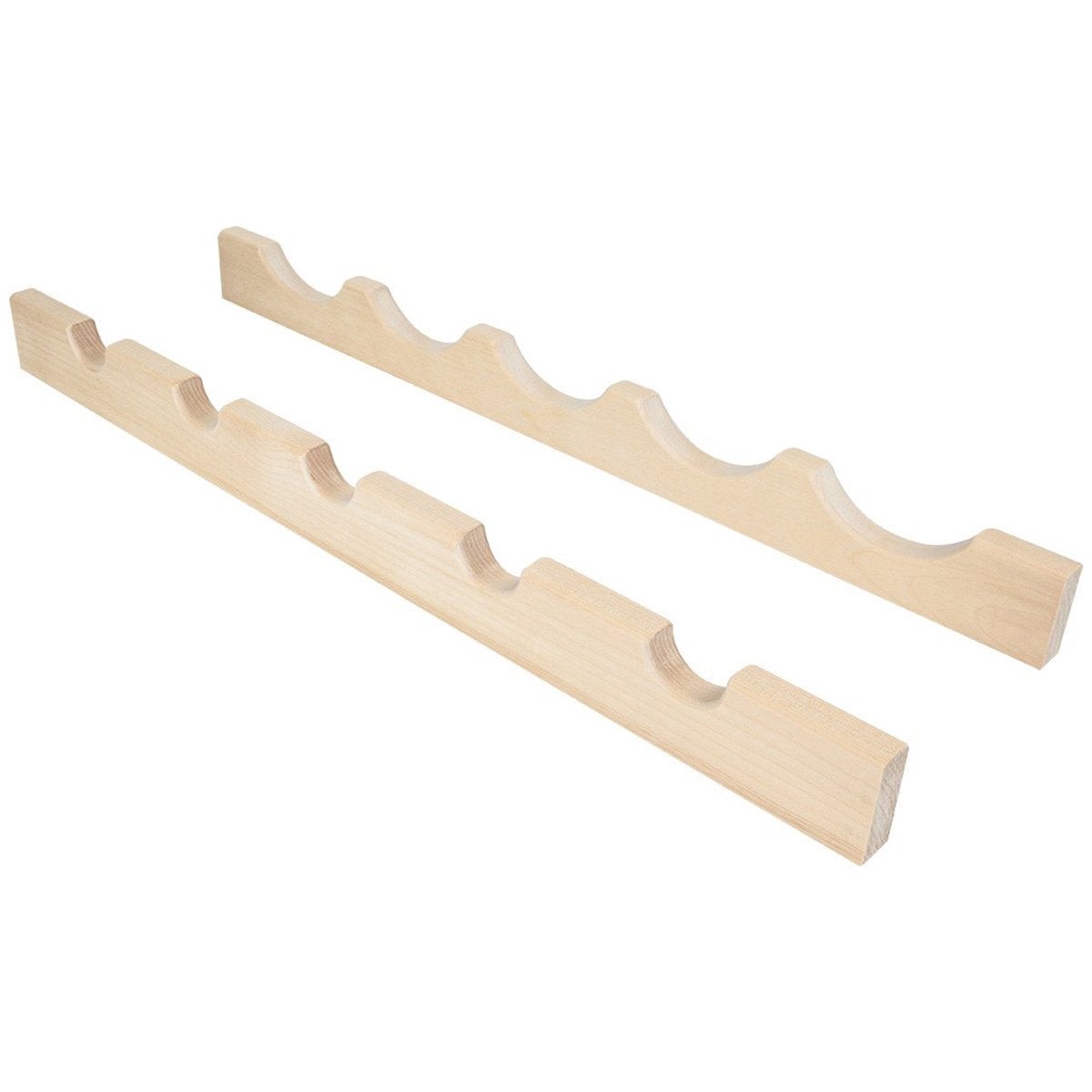Hardware Resources Maple Wine Bottle Rack