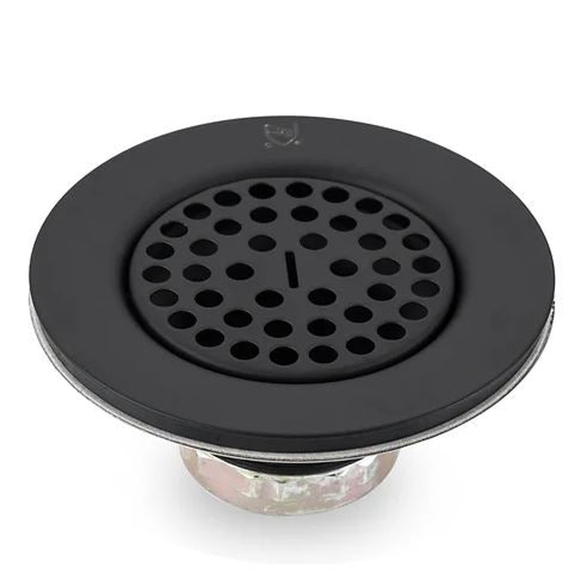 Nantucket Sinks 3-Inch Utility Sink Grid Drain Matte Black