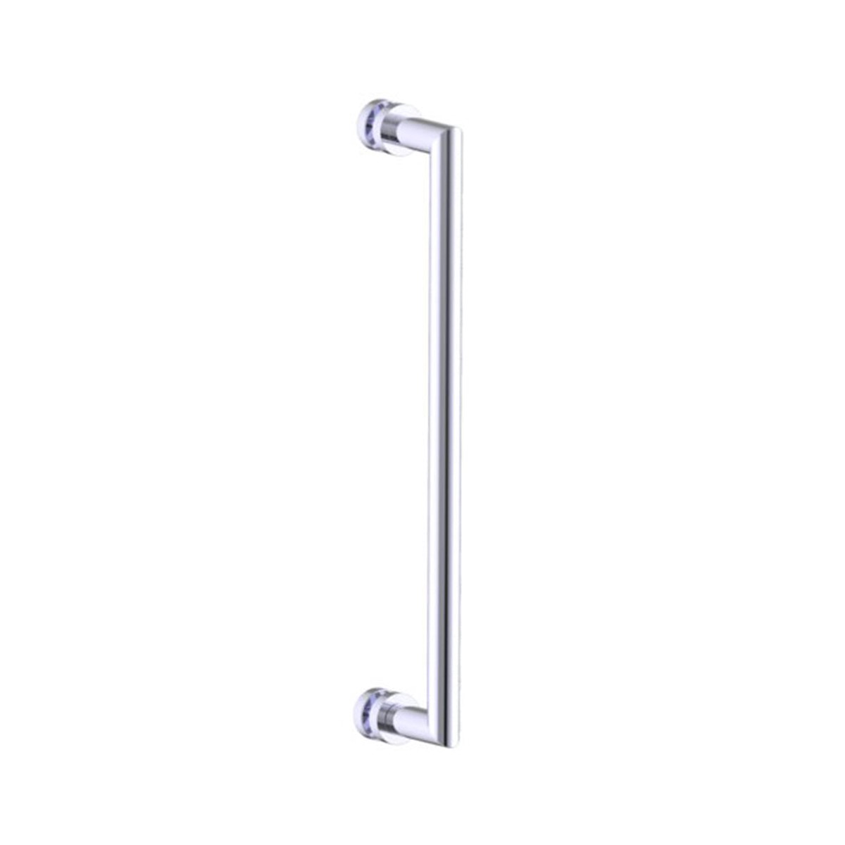 Oslo Single Shower Door Handle - Door Mount - 18 BrassPolished Chrome