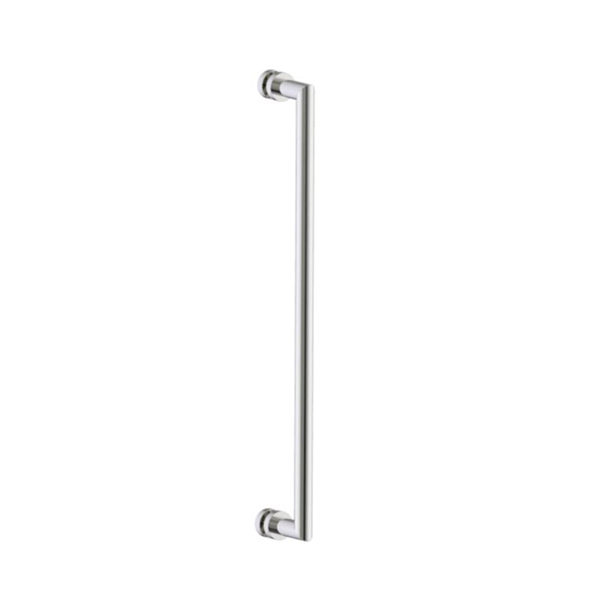 Oslo Single Shower Door Handle - Door Mount - 24 BrassPolished Nickel