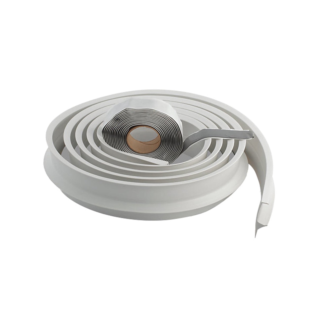 Vinyl Tiling-In Bead - Floor Mount - 144 PlasticWhite