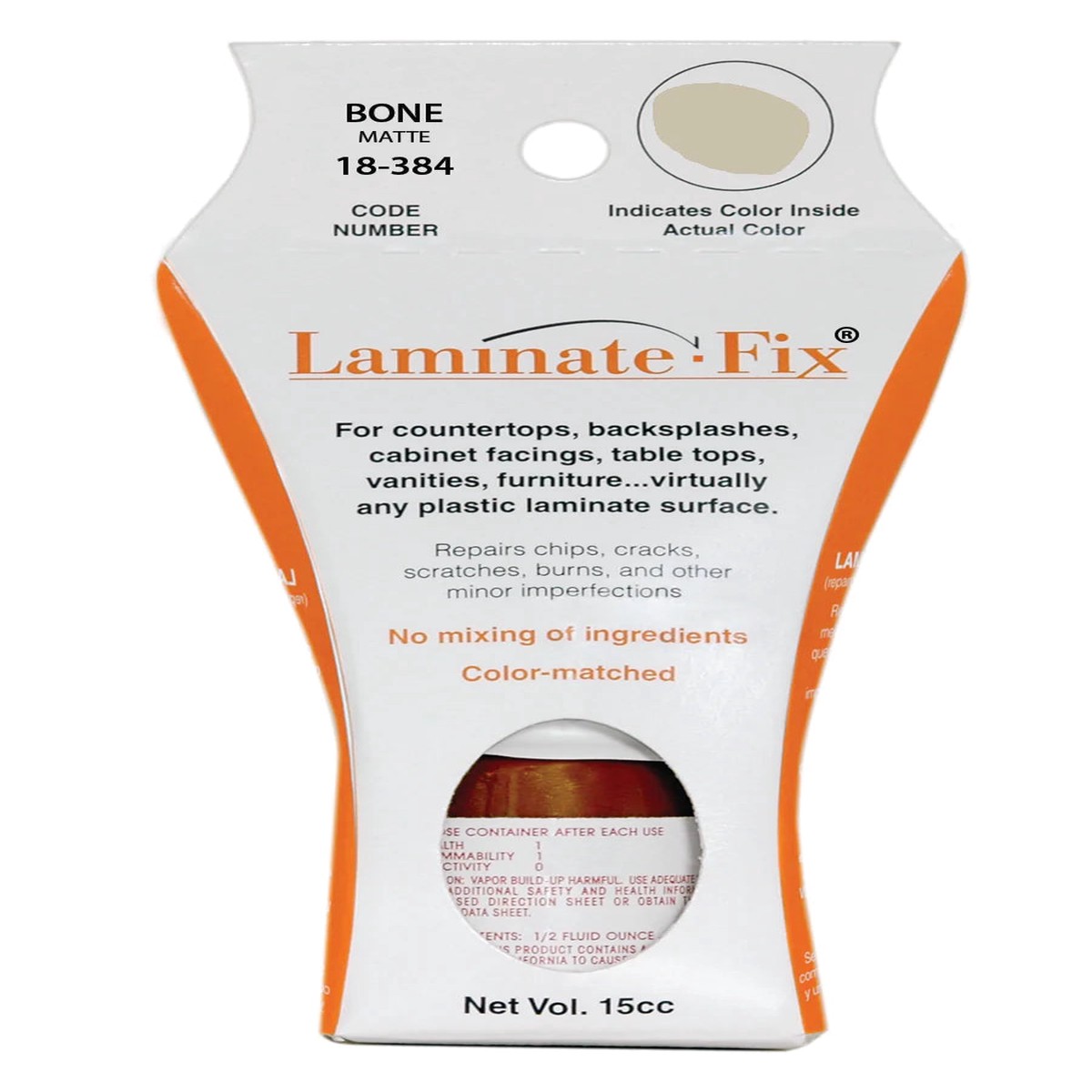 18-384 Bone Laminate-Fix Matte Finish