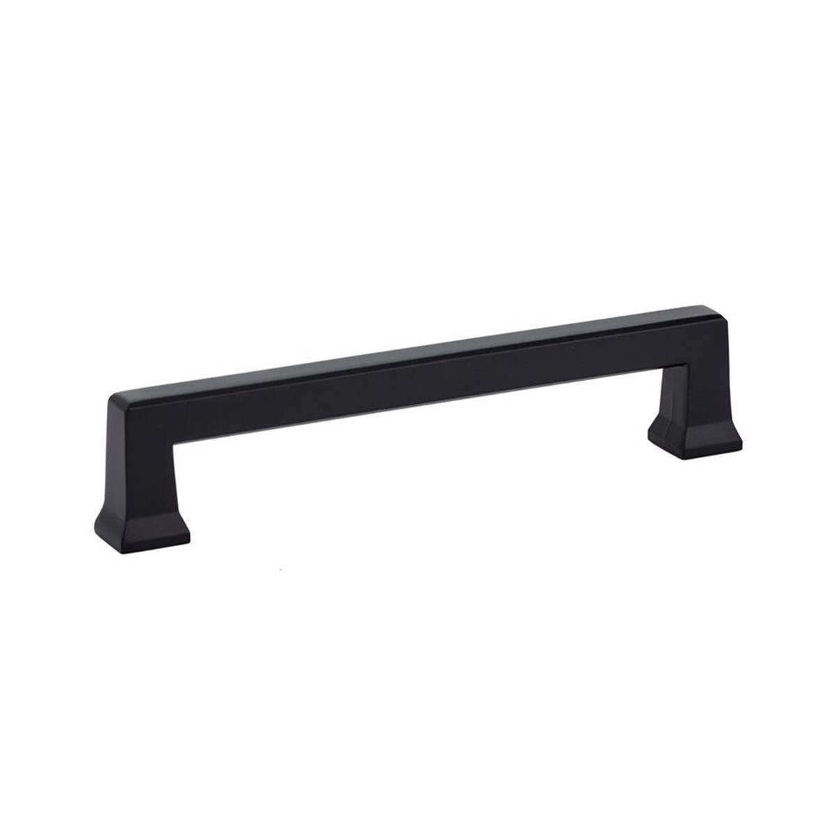 Alexander Cabinet Pull Handle - Cabinet Mount - 5 BrassFlat Black